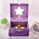 thumbnail image 3 of Unicornio - joyero musical - violeta - regalo ideal para niñas - fosforescente - brilla por la noche, 3 of 5