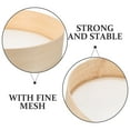 thumbnail image 3 of WRITWAA Grain Sieves Baking Sieve Khaki Sifting Powdered Sugar 1Set, 3 of 6