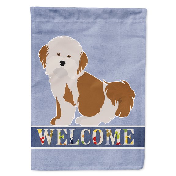 Havanese Welcome Garden Flag