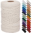thumbnail image 1 of Cordón de macramé de algodón NOANTA de 6 mm x 100 m, cuerda beige, 1 of 1