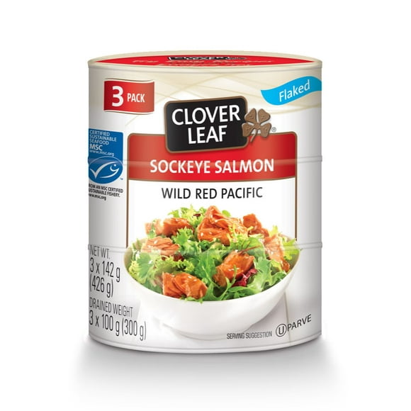 Clover Leaf Flaked Sockeye Salmon CP