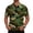 Dark Green, variant on Bbyeadc Men's Short Sleeve Polo Shirts Camo Print Quick Dry Golf Shirts for Summer Beach Vacation Daily Wear,Gray (M)
