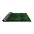 thumbnail image 2 of Ahgly Company Indoor Rectangle Persian Emerald Green Traditional Area Rugs, 7' x 9', 2 of 4