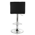 thumbnail image 4 of Elama Bar Stool with Adjustable Height & Swivel, Black and Chrome, Set of 2, 4 of 11