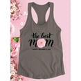 thumbnail image 3 of The Best Mom Racerback Tank Women -Image by Shutterstock, Female XX-Large, 3 of 4