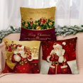 thumbnail image 4 of Christmas Cushion Cover Merry Christmas Decorations for Home 2024 Cristmas Ornament Navidad Noel Xmas Gifts Happy New Year 2025, 4 of 5
