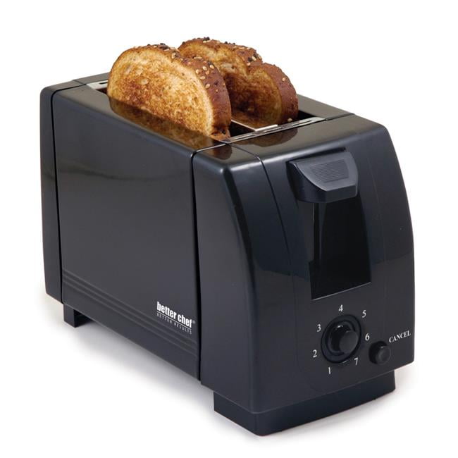 2 Slice Toaster, Black
