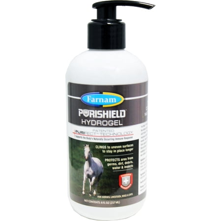 Farnam Equi-Spot Spot-On Purishield Hydrogel Wound Protection for Horses, 12-Weeks Supply (6 10ml Applications)