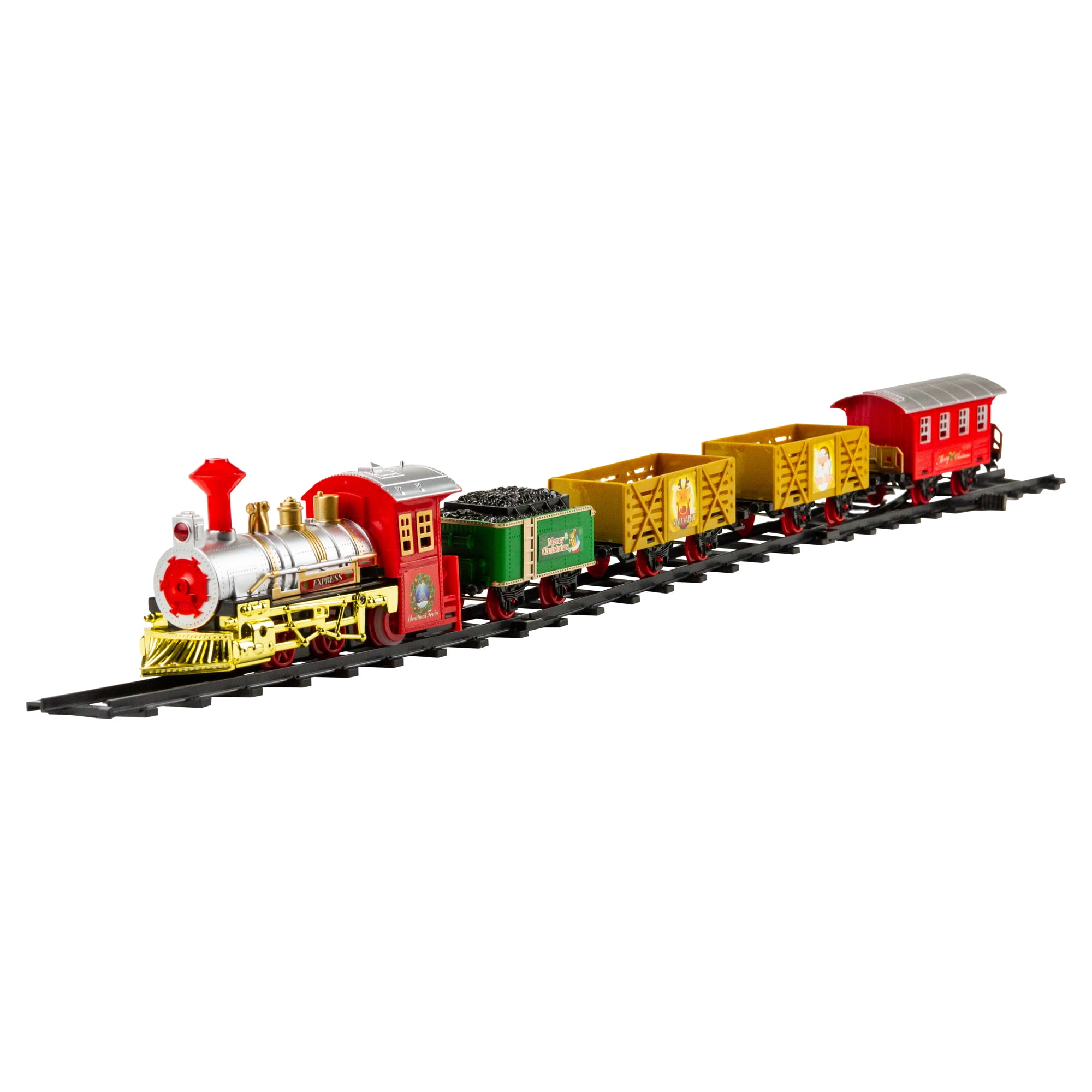 Train Set With Track Holiday Express Battery Operated 18pc toy,christmas,gift 