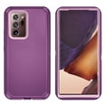 thumbnail image 4 of Asuwish Compatible with Samsung Galaxy Note 20 Ultra 5G Phone Case Hybrid Rugged Shockproof Hard Protective Drop Proof Full Body Heavy Duty Mobile Cell Cover for Note20 Plus 20Ultra Women Men Purple, 4 of 8