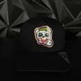 thumbnail image 2 of Joker Panda Snapback Hat, Funny Cartoon Flat Brim Adjustable Baseball Cap for Men Women, Streetwear Hip Hop Cap, 2 of 5