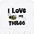 thumbnail image 4 of Inktastic 3rd Birthday Bee Girls Toddler Dress, 4 of 5