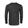 thumbnail image 6 of ZIMEGO Men’s Long Sleeve Layered V-Neck Cuff Hemline Fashion Casual Athletic Henley Shirts Tee, 6 of 6