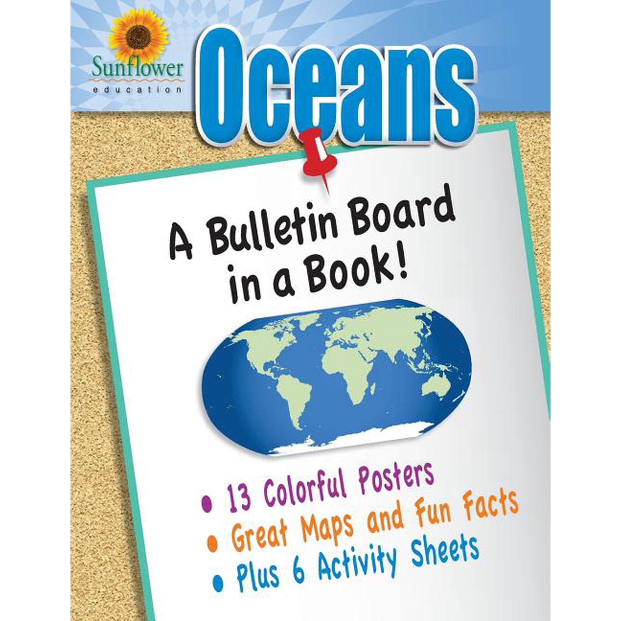 Oceans: A Bulletin Board in a Book! (Paperback)