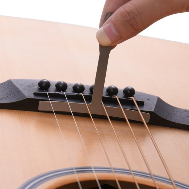 Jauge de rayon sous la corde en acier inoxydable 9 pièces pour outil de  Luthier de configuration de basse de guitare 