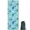 Light Blue Dinosaurs-1, variant on Light Blue Dinosaurs Geometric Pattern Hot Yoga Mat Towel Non Slip for Hot Yoga - Quick-Drying Yoga Mat Cover with 4 Corner Pockets with Travel Bag - Hot Yoga Towel Non Slip 70"x26"