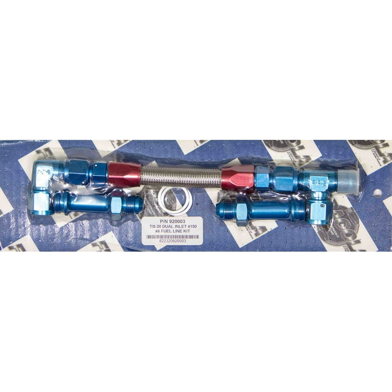 Fragola #8 Fuel Line Kit 7/8-20 Dual Inlet 4150 920003 Fragola #8 Fuel Line Kit 7/8-20 Dual Inlet 4150 920003