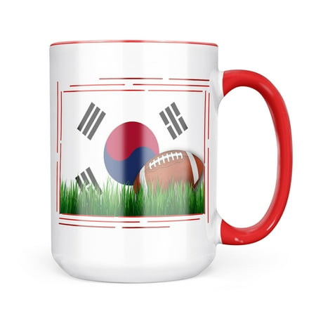 

Neonblond Football with Flag South Korea Mug gift for Coffee Tea lovers