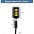 thumbnail image 4 of Number Plate Lights, 12v Universal Led License Plate Light, Car License Registration Plate Screw Bolt Led Light Bulbs, 1 Pair(white), 4 of 5
