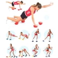 thumbnail image 4 of Yoga Durian Ball Masaje Mat Masaje Punto Gatillo Media Bola Fitness Balance Ball, 4 of 9