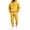 Yellow 02#, variant on Men's Fleece Tracksuit Sweatsuit 2 Piece Hoodie and Sweatpants Set Soft Warm Pullover Hooded Jogger Casual Athletic Gym Jogging Sweat Suits Outfits for Fall Winter Dark Gray XL