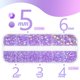 thumbnail image 3 of AM8:00 Cepillo para definir rizos: cepillo de peinado premium de 9 filas para cabello rizado que mejora la definición y separación de los rizos (verde), 3 of 5