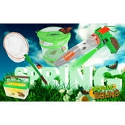 Nature Bound: Critter Barn Habitat - Light-Up Insect Viewer, Built-In Magnifier, Ventilated Lid, Bugs-Fish-Frogs-Worms, Catch & Release Play, Kids 5+