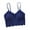 Blue, variant on Wuffmeow Women Lingerie Corset Lace Floral Bralette Padded Bra Camis Underwear Wire Free Sheer Lace Bra Crop Tops Brassiere