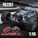 thumbnail image 1 of Coche Rc 1/16 4wd 62 km/h 2,4 ghz 4ch coche todoterreno Motor sin escobillas todoterreno Buggy juguetes para niños, 1 of 9