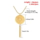 thumbnail image 4 of Sonducket Collar de mujer Elegante Mujer Colgante Borlas Colgantes Adorno de ropa Collares de borlas para decoración diaria Plata, redondeada Ropa, zapatos y accesorios Miscelánea dorado, redondeado Sonducket AP009192-01, 4 of 6