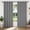 Gray, variant on XUEYU 100% Blackout Curtains for Bedroom, Light Blocking Thermal Insulated Curtains with Noise Reduction, 52x72 Inch Room Darkening Window Drapes, Set of 2 Panels, Black
