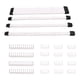 thumbnail image 1 of Cable convertidor con mangas ATX 24P EPS 8P 2 PCIE 8P Kuymtek + 6P Cable de extensión para chasis de caja de ordenador PC, 1 of 7