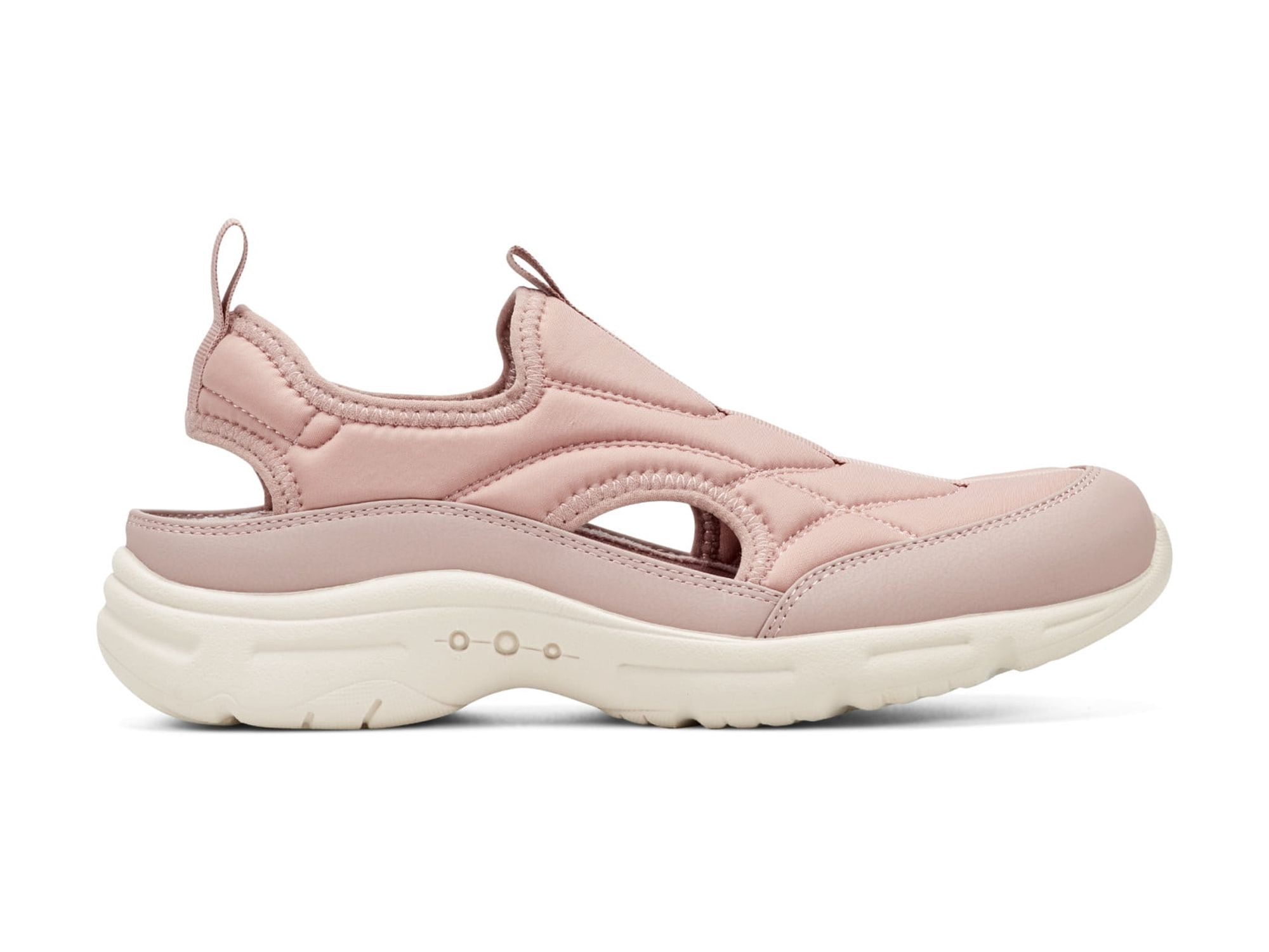 Easy Spirit Women's BRAYER Closed Toe Slip On Sporty Sandal