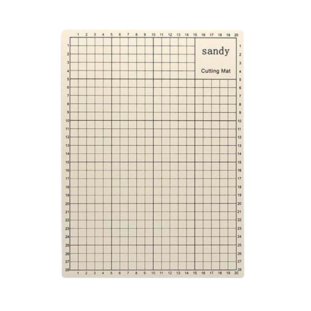A4 Double Color Pvc Sewing Cutting Mats Reversible Engraving