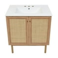 thumbnail image 4 of Swiss Madison SM-BV664-3 Classe 30" Free Standing Single Basin Vanity Set - Golden Oak /, 4 of 6