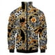 thumbnail image 5 of Nueva chaqueta con cremallera y estampado 3D de estilo barroco dorado de lujo para hombre y mujer, chaqueta de moda, ropa de gran tamaño, camisetas de béisbol Harajuku para parejas, 5 of 5