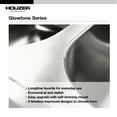 thumbnail image 5 of Houzer Glowtone 33 in Stainless Steel Topmount 1-hole 60/40 Double Bowl Kitchen Sink - ISL-3322BS1-1, 5 of 6