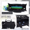 thumbnail image 5 of （Negro） Bolsos de mano para mujer Bolso de mano Bolso de mano con cremallera Bolso bandolera de lona Bolso de hombro Bolsos de mano para mujer Bolso de mano, 5 of 5