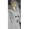 thumbnail image 2 of Abrigo Elegante con capucha Gris jaspe Chica, 2 of 2