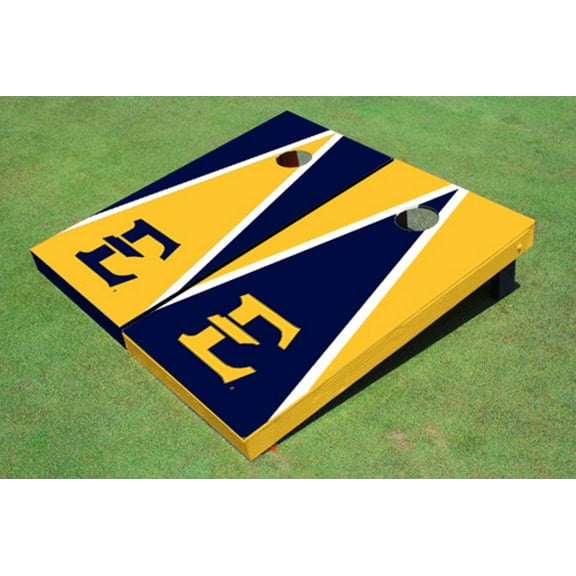 East Tennessee State University E Alternating Triangle Cornhole Boards