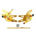 thumbnail image 2 of Rearset Rear set for Yamaha YZF 600 R6 2003-2005 Gold, 2 of 4