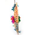 thumbnail image 4 of Flmtop Parrot Bird Pull Bites Climb Chew Toy Colorful Hanging Strip Rope Pet Cage Decor Random Color, 4 of 8