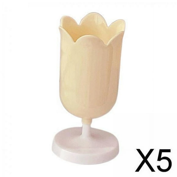 5 Soportes Creativos para Bolígrafos, Jarrón de Escritorio, Organizador de Lápices para Interiores Y Exteriores, Accesorios de Fotografía Estacionario 5 piezas