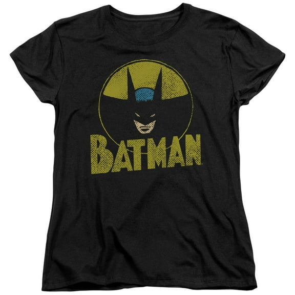 DC Comics Circle Bat S/S Women's T-Shirt Black