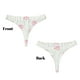 thumbnail image 3 of Balery Cute Pigs Tangas de Algodón para Mujer con Estampado – Ropa Interior Sexy, Transpirable, G-string-Medium, 3 of 6