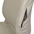 thumbnail image 3 of Fundas de Piel Beige para Asientos Delanteros Solamente, 4 Piezas de Piel sintética, Incluye Fundas de Asiento Delantero, Fundas de Asiento automotriz para Camiones SUV, 3 of 4