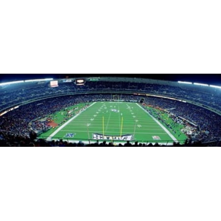 Philadelphia Eagles NFL Football Veterans Stadium Philadelphia PA Canvas Art - Panoramic Images (18 x