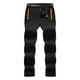 thumbnail image 1 of Pantalones largos para hombre, estilo casual, con parches sólidos, ropa exterior, blusa deportiva con cremallera y bolsillos, pantalones, blusa de poliéster para hombre, 1 of 2