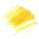 thumbnail image 4 of 100 Piezas de Sujetadores de Alambre Reutilizables, Bridas de Cremallera, Correa , Tornillo de Clavo Amarillo DYNWAVEMX Bridas para cables de nylon, 4 of 7