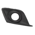 thumbnail image 1 of 3 Black Fog Lamp Cover Front Bumper Foglight Bezel for 2014-2016 Trendy Styling, 1 of 7